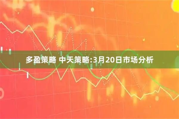 多盈策略 中天策略:3月20日市场分析